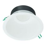 Philips Downlight LED Coreline DN142B Aluminium Blanc 11W 1200lm 60D - 840 Blanc Froid | Diamètre 155mm - IP20 - Dimmable
